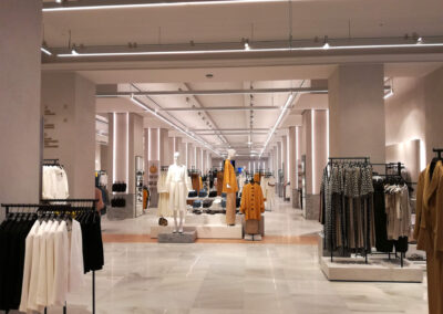Diseño interior de la reforma de Zara