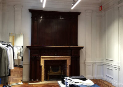 Diseño interior de la tienda Zara