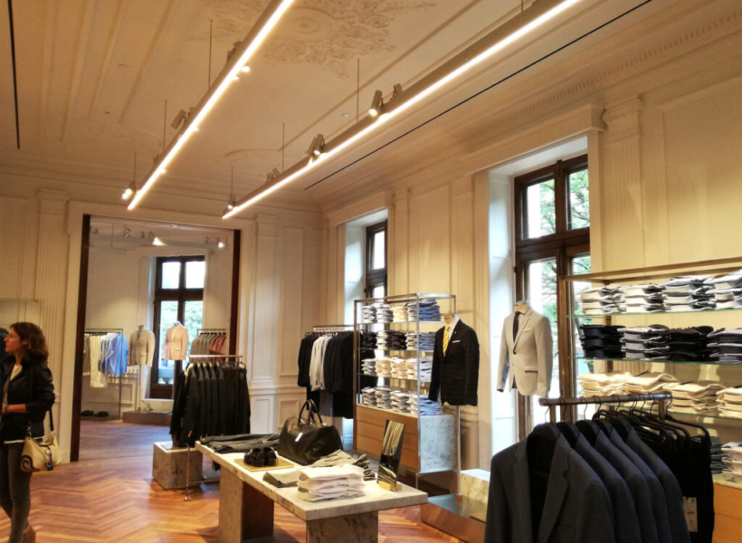 Reforma de la tienda Zara hecha por Galbiana