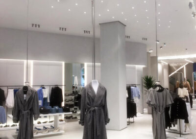 Diseño interior de tienda comercial Zara, Pamplona